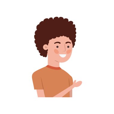 genç adam avatar karakter