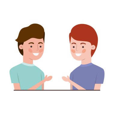 Genç erkek avatar karakter