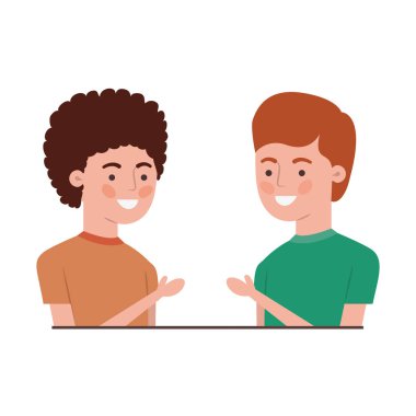 Genç erkek avatar karakter