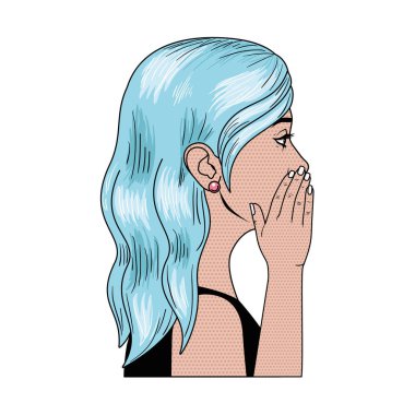 kadın gizli bir avatar karakteri anlatıyor