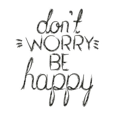 El yapımı yazı ile mutlu mesaj