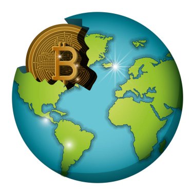 bitcoin ile kırık gezegen