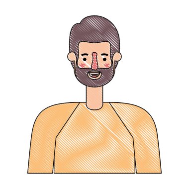 Sakallı genç adam Avatar karakteri