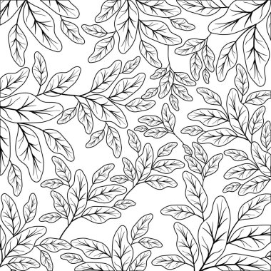 bitki ekoloji desen yapraklar