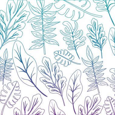 bitki ekoloji desen yapraklar