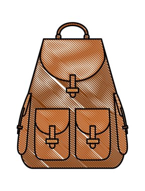 seyahat çanta izole simgesi