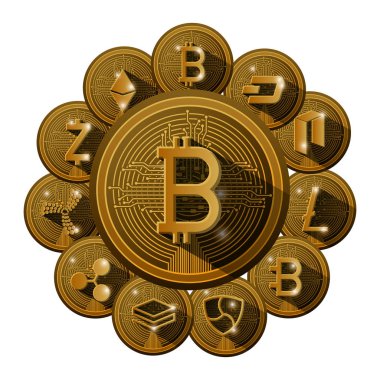kripto para seti paraları etrafında