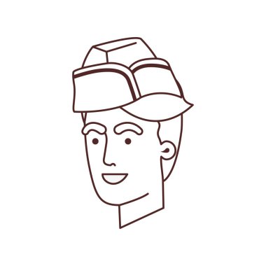 savaş avatar karakter adam asker başkanı