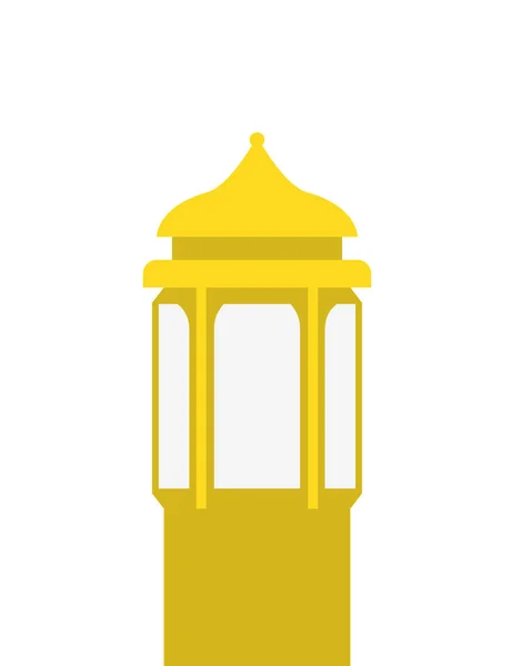 Ramadan kareem lantern isolated icon — Stock Vector