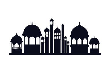 ramazan kareem cami binası simgesi