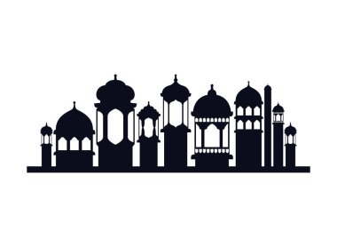 ramazan kareem cami binası simgesi