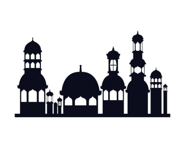 ramazan kareem cami binası simgesi