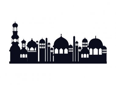 ramazan kareem cami binası simgesi
