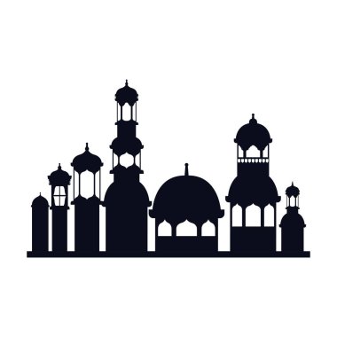 ramazan kareem cami binası simgesi