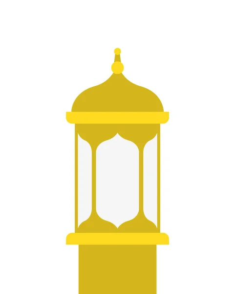 Ізольована ікона ліхтар Рамадан Карем — стоковий вектор