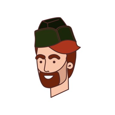 savaş avatar karakter adam asker başkanı