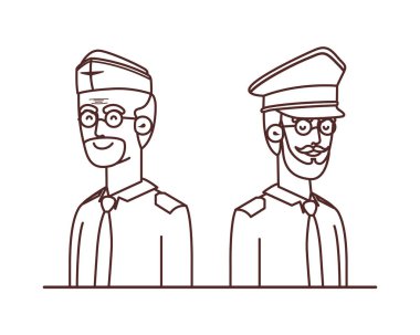 savaş avatar karakter erkekler asker