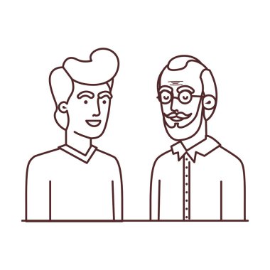 oğlu avatar karakteri ile baba