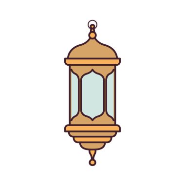 ramazan kareem fener izole simgesi