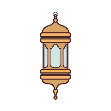 ramazan kareem fener izole simgesi