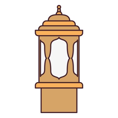 ramazan kareem fener izole simgesi