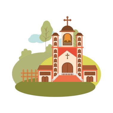 peyzaj ön manzaralı kilise