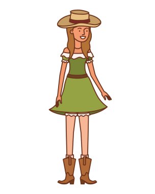 hasır şapkalı çiftçi kadın