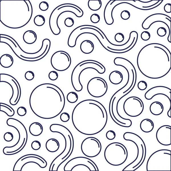 Monokrom mönster bakgrund ninetys stil — Stock vektor