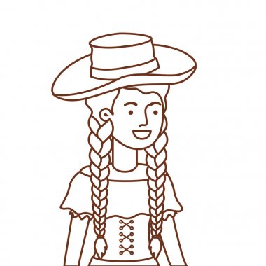 hasır şapkalı çiftçi kadın