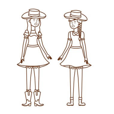 hasır şapka ile konuşan çiftçi kadın