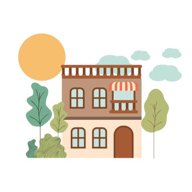 peyzaj ön manzaralı ev