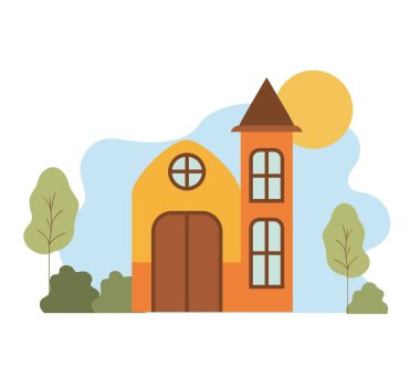 peyzaj ön manzaralı ev