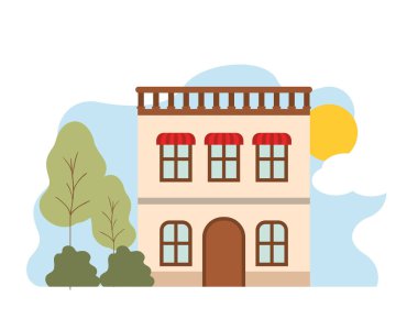 peyzaj ön manzaralı ev