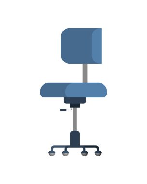 beyaz arka planlı ofis koltuğu