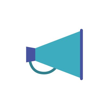 beyaz arka planlı megafon