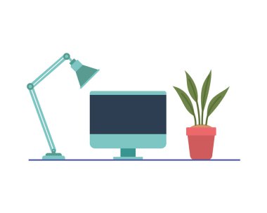 beyaz arka planlı bilgisayar ekranı