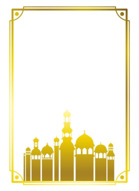 ramazan kareem cami binası simgesi