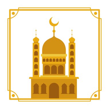 ramazan kareem cami binası simgesi