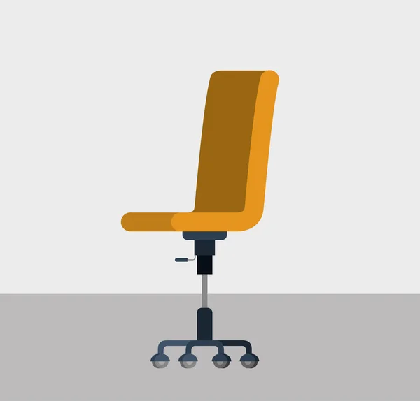 Офісне крісло в офісі — стоковий вектор