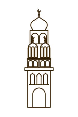 ramazan kareem cami binası simgesi