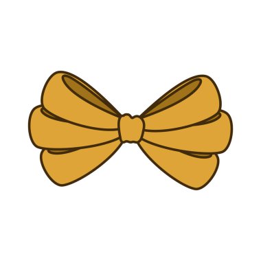 beyaz arka plan ile güzel kurdele