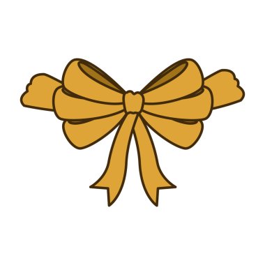 beyaz arka plan ile güzel kurdele