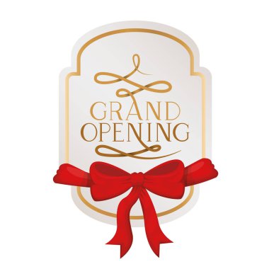 etiket büyük açılış ile çerçeve ve şerit