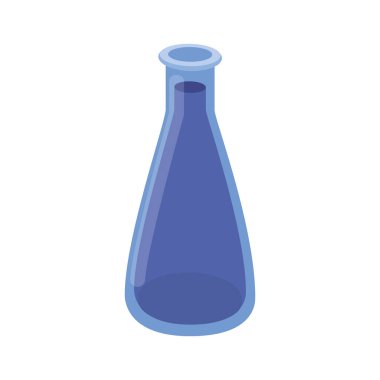 beyaz arka planda laboratuvar aletleri