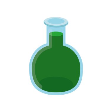 beyaz arka planda laboratuvar aletleri