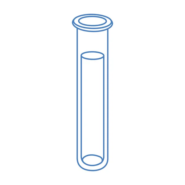 Laboratorieinstrument i vit bakgrund — Stock vektor