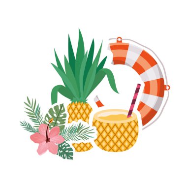 beyaz arka planda yaz nesneleri