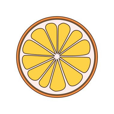 beyaz arka planda turuncu kısmı