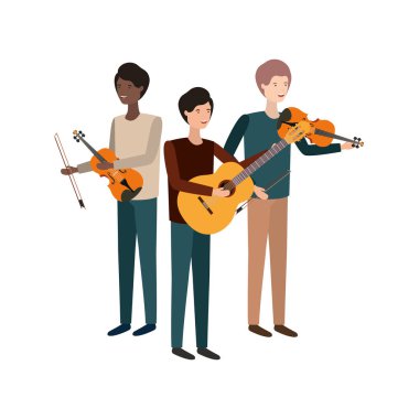 müzik aletleri karakteri olan kadınlar