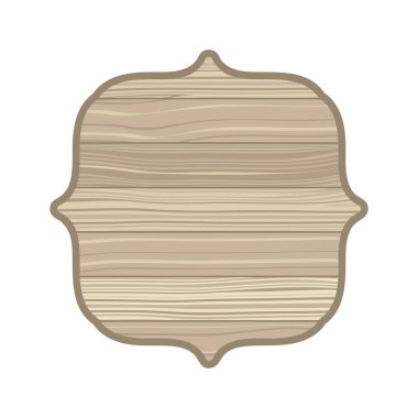 ahşap doku izole simgesi ile çerçeve